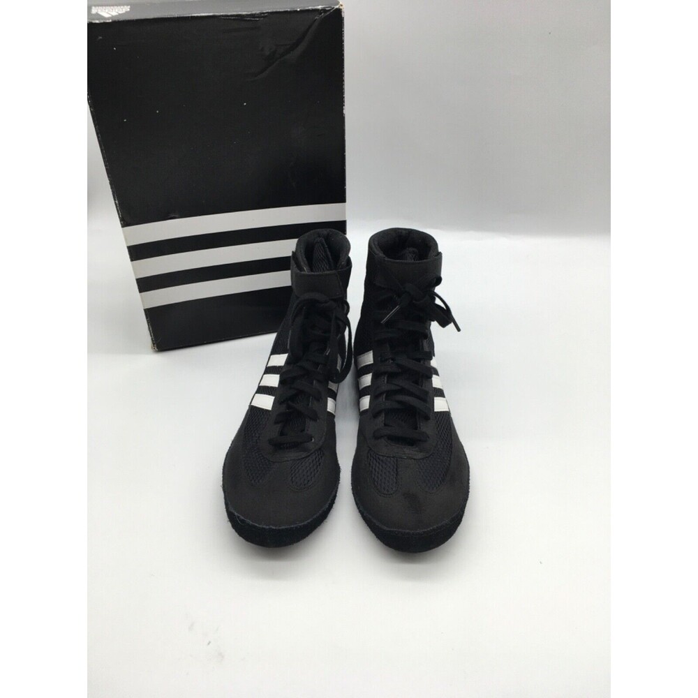 Combat Speed .4 Wrestling Shoes Mens 2014 Black/White/Black   Size  7 1/2   NIB